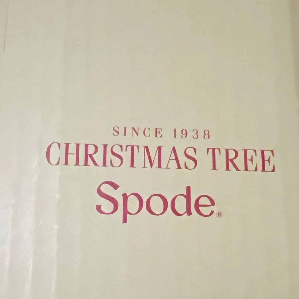 Spode Christmas Tree Dinnerware 4-Piece Plate Setting NEW in Box